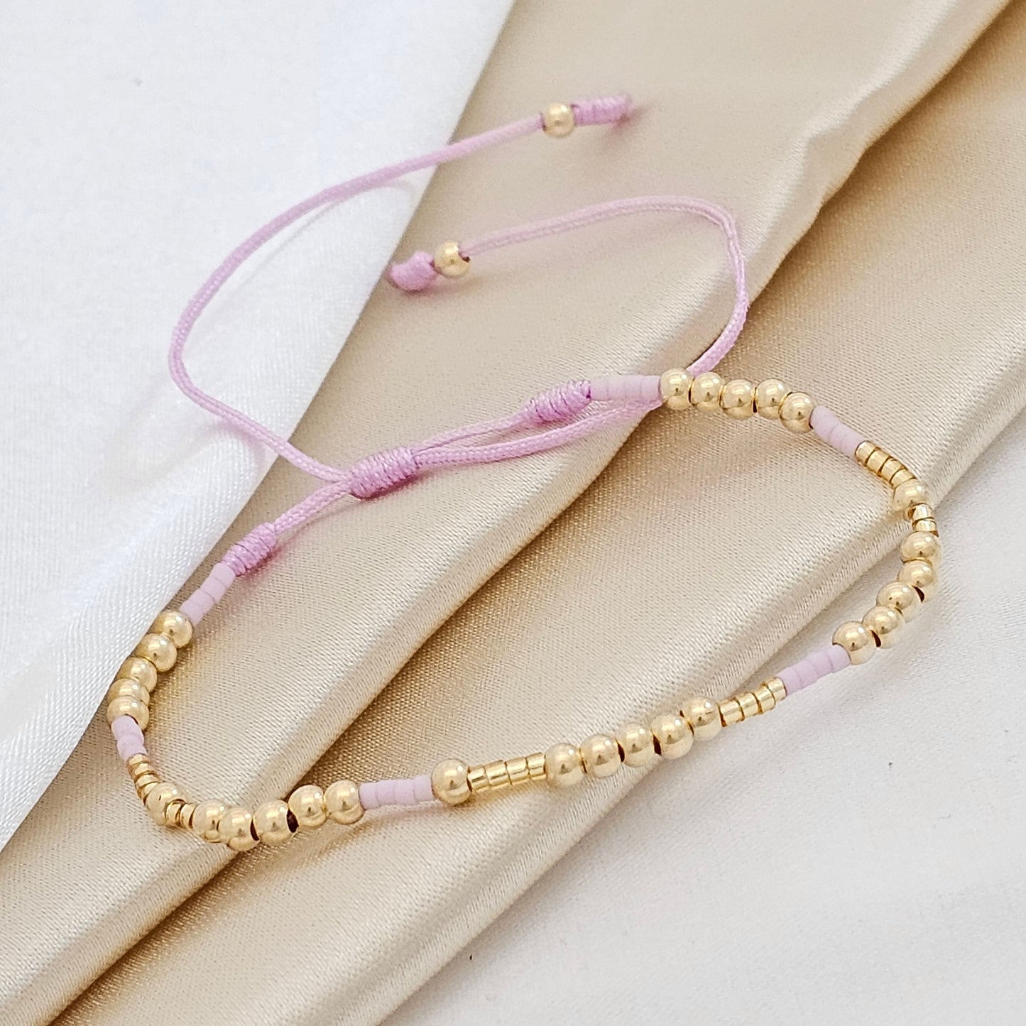 MJ PULSERA GOLD # 3 MIYUKI LILA