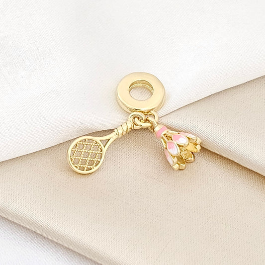 CHARM RAQUETA DE TENNIS DORADO RF K4224